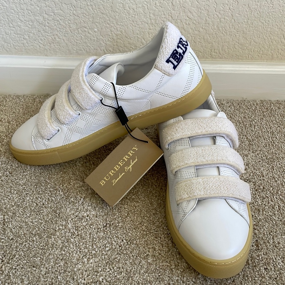 Men’s Burberry Velcro Sneakers